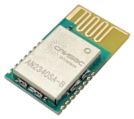 CANSEC AN2340 BLE 5.3 /ZigBee Multiprotocol pequeno tamanho Low Energy AT Command Beacon personalizável CC2340