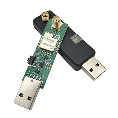 LoRa dongle USB sem fio Distância de transmissão 4.3Km LoRa dongle LRDG32-915 pode ser usado em conjunto com o DTU