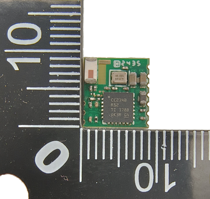 AN2340CA-A Dimensões pequenas personalizáveis Baixa energia Baixo custo AT comando BLE MODULO ZigBee módulo de fio Ti: CC2340R 2.4G Bluetooth 5.3