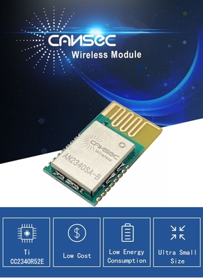 BLE 5.3 Modulo de baixa energia Ble AN2340SA-B Ipex Long Distance 2.4 GHz TI CC2340R5 ZigBee Thread