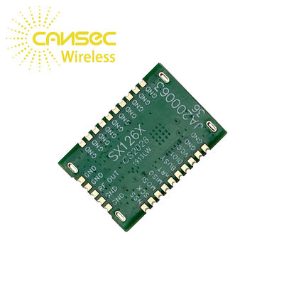 Distância 17*24.3*3.4mm de Cansec LR1262NA-A Sx1262 LoRa Module 5.7km