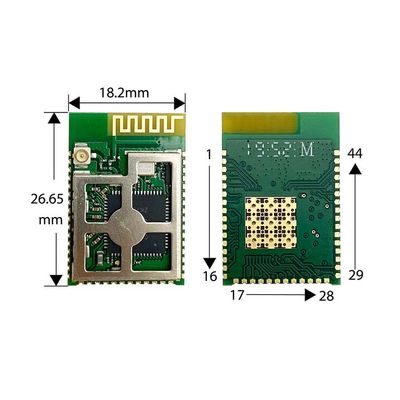 Módulo CC3200 Cansec TA3200R1D-SA sem fio de WiFi do SI