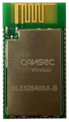 Módulo sem fio Cansec NRF52840 BLE52840SA-B de Ble da baixa potência do módulo de IoT da gestão flexível do poder nórdico