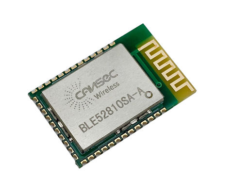 1.7v a 3.6v Modulo Bluetooth de baixa potência Filamento seguro e tempo de execução protegido BLE52810SA-A