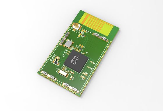 1.5uA BLE5 Thread ZigBee3 Nfc Bluetooth Modulo de Baixa Energia para fechaduras BLE52840SA-B